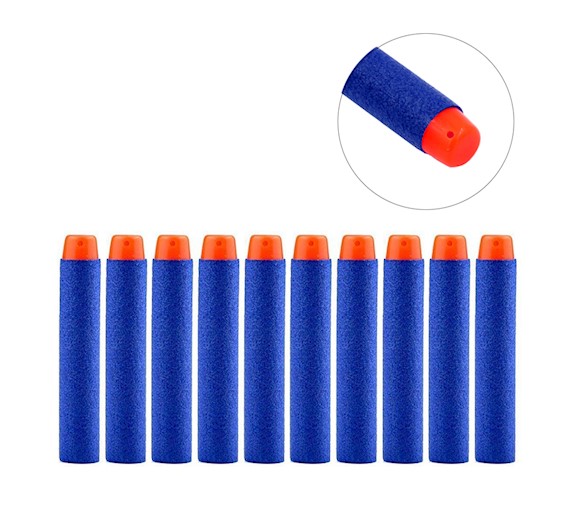 Strzalki do wyrzutni NERF 10sztuk 7 2cm