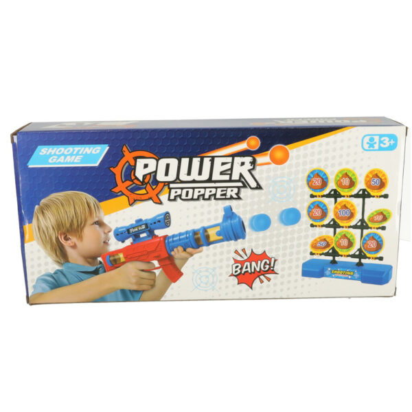 Strzelanie do celu ruchoma tarcza pistolet pilki