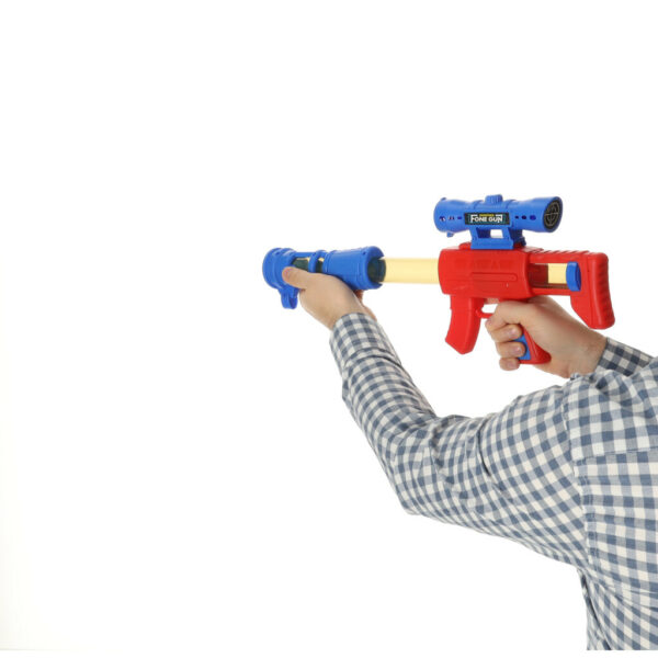 Strzelanie do celu ruchoma tarcza pistolet pilki