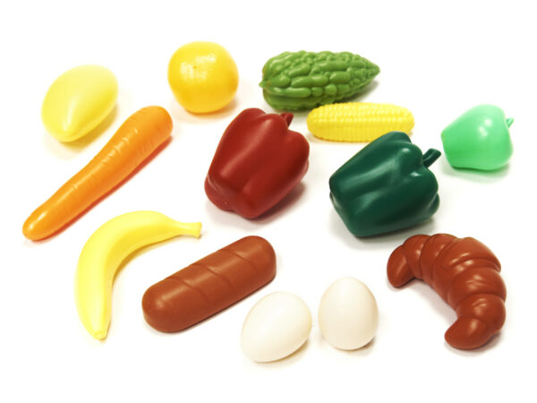 KX6395 Supermarket sklep kasa fiskalna + wózek miętowy
