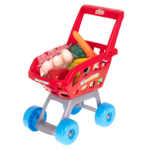 Supermarket sklep kasa fiskalna wozek model