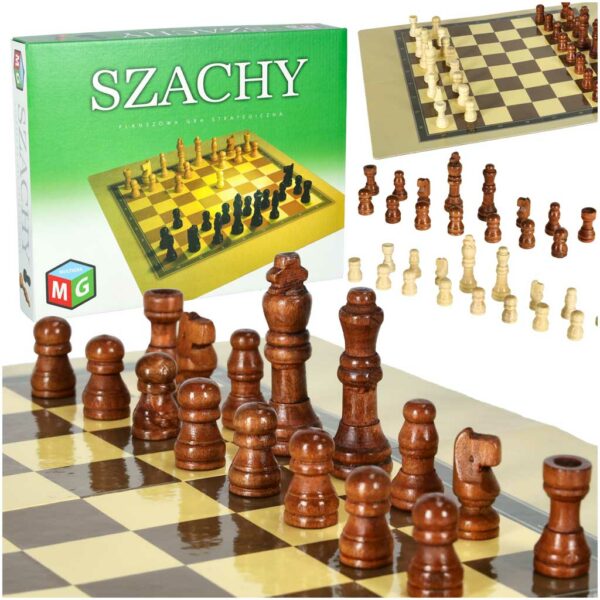 Szachy duze gra planszowa 5 MULTIGRA