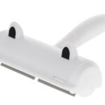 Szczotka do czyszczenia siersci bialo niebieska