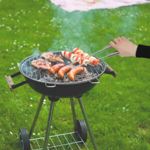 Sztucce do grilla akcesoria grillowe zestaw w etui 6 w