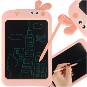 Tablet graficzny do rysowania dla dzieci znikopis tablica ekran LCD 8 5 krolik roz