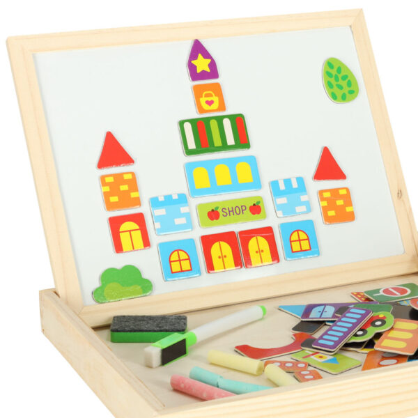 Tablica edukacyjna magnetyczna wielofunkcyjna duza wzor B