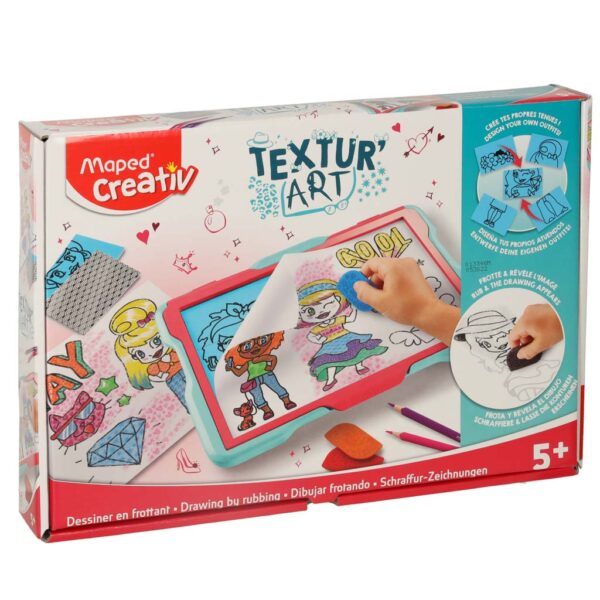 Creative board for children. Drawing Maped texturing Creative board for children. Drawing Maped texturing