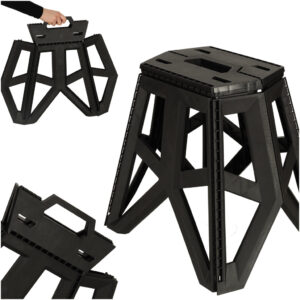 Zastavte složené turistické židle Black Camping Camping 39 5cm Black