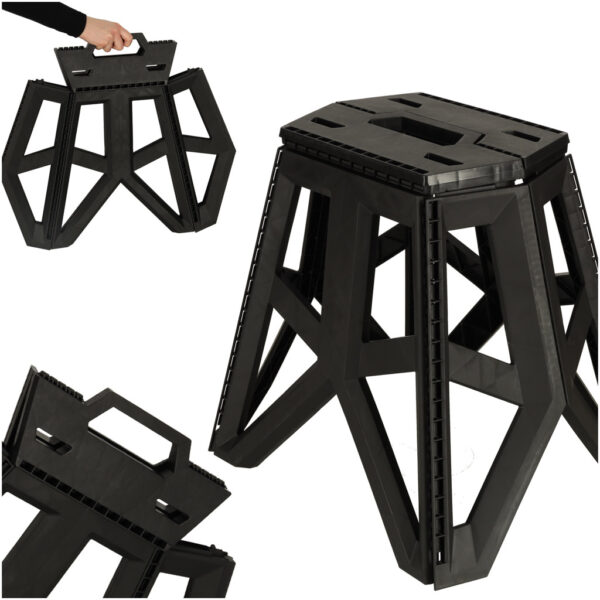 Zastavte složené turistické židle Black Camping Camping 39 5cm Black Zastavte složené turistické židle Black Camping Camping 39 5cm Black