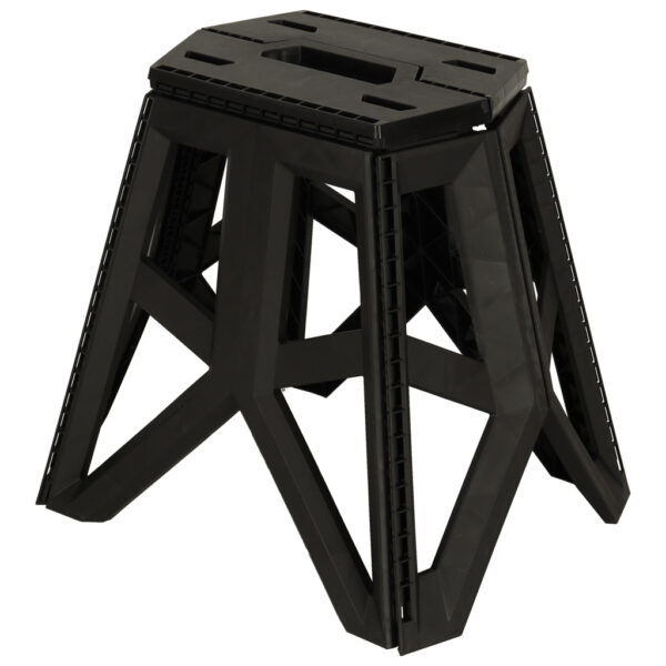 Zastavte složené turistické židle Black Camping Camping 39 5cm Black