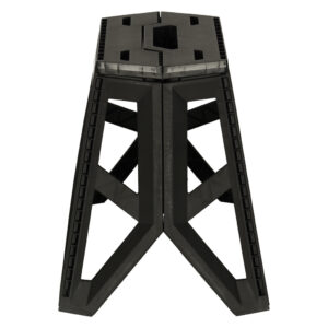 Zastavte složené turistické židle Black Camping Camping 39 5cm Black
