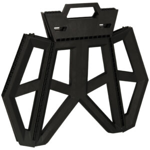 Zastavte složené turistické židle Black Camping Camping 39 5cm Black