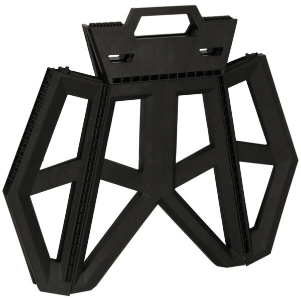 Zastavte složené turistické židle Black Camping Camping 39 5cm Black