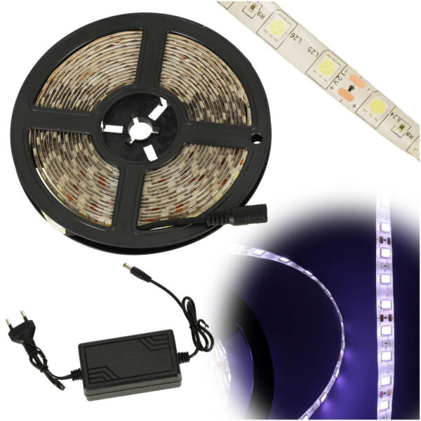 Tasma LED SMD 3528 5m wodoodporna zimny bialy