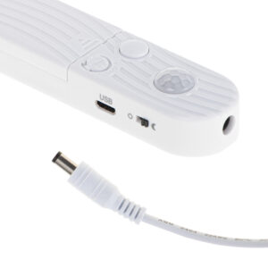 Tasma LED na baterie USB czujnik ruchu 2M cieply bialy