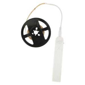 Tasma LED wodoodporna na baterie USB czujnik ruchu 1M 59LED zimny bialy