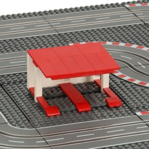Tor samochodowy wyscigowy policyjny elektryczny klocki konstrukcyjne GD