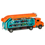 Tor wyscigowy samochodowy laweta transporter 6 el pomaranczowy