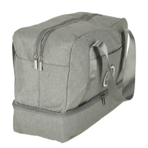Torba podrozna bagaz podreczny 39 x 18 x 30 cm szara