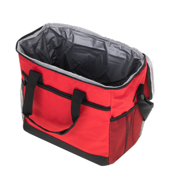 Torba termiczna na lunch plaze piknik 16L czerwona