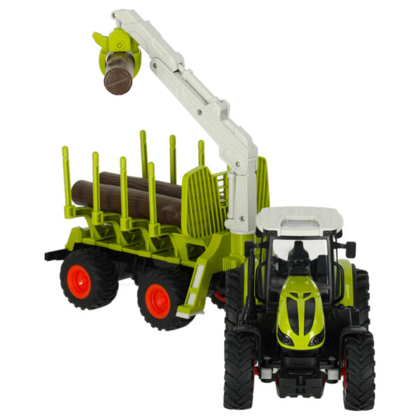 Traktor RC ciagnik rolniczy z podnosnikiem 2 4G 3 7V 500mAh