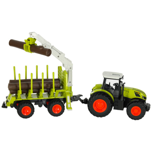 Traktor RC ciagnik rolniczy z podnosnikiem 2 4G 3 7V 500mAh