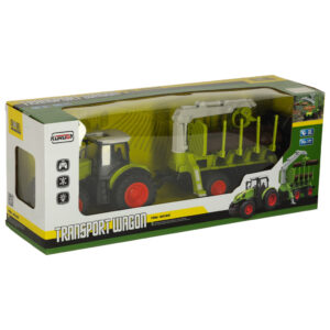 Traktor RC ciagnik rolniczy z podnosnikiem 2 4G 3 7V 500mAh