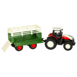 Traktor RC ciagnik rolniczy z przyczepa 2 4G 3 7V 500mAh