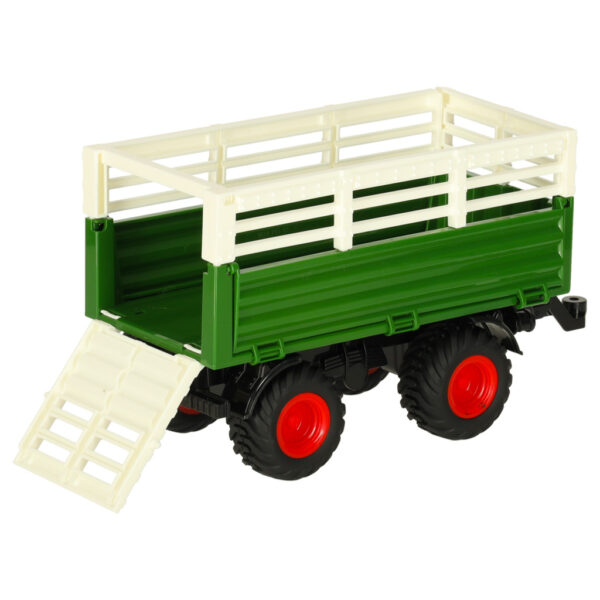 Traktor RC ciagnik rolniczy z przyczepa 2 4G 3 7V 500mAh