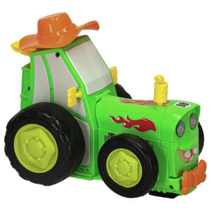 Traktor ciagnik zdalnie sterowany na pilota RC skaczacy tanczacy dzwiek zielony