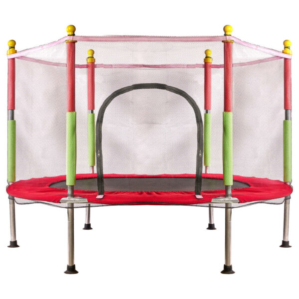 KX4728 Trampolina ogrodowa dla dzieci siatka 140x116cm KX4728 Trampolina ogrodowa dla dzieci siatka 140x116cm