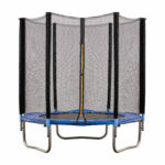 KX4033 Trampolina ogrodowa dla dzieci siatka 183cm 6ft 150kg