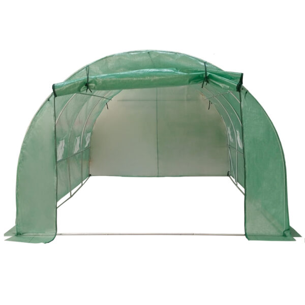 Tunel foliowy ogrodowy LUARO szklarnia na warzywa rosliny 4x3x2 m