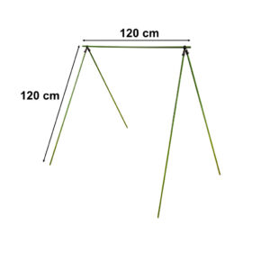 KX3305 Tyczka palik do pomidorów roślin 120 cm 10 szt