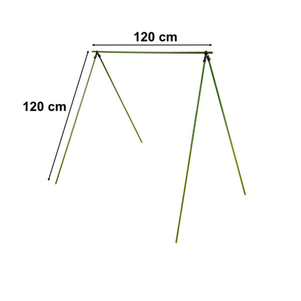 KX3305 Tyczka palik do pomidorów roślin 120 cm 10 szt