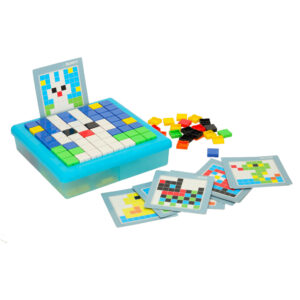 Ukladanka kreatywna logiczna klocki puzzle mozaika 175 elementow