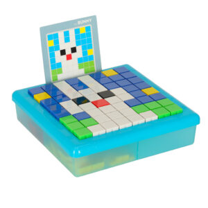 Ukladanka kreatywna logiczna klocki puzzle mozaika 175 elementow
