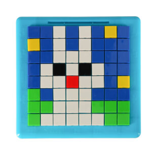 Ukladanka kreatywna logiczna klocki puzzle mozaika 175 elementow