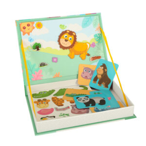 Ukladanka puzzle magnetyczne zwierzeta safari 47el