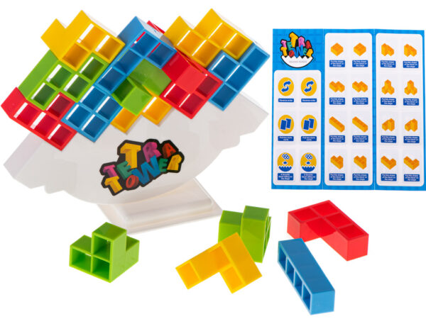 Ukladanka tetris balansujace klocki gra logiczna