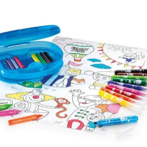 Walizka z kredkami zestaw plastycz Colorpeps Jumbo