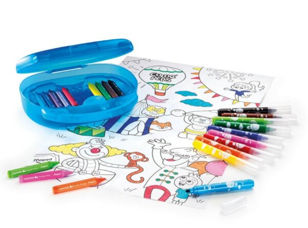 Walizka z kredkami zestaw plastycz Colorpeps Jumbo Walizka z kredkami zestaw plastycz Colorpeps Jumbo