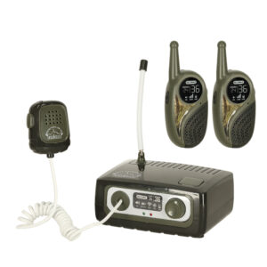 Walkie Talkie krotkofalowka zestaw z centrala dla dzieci khaki