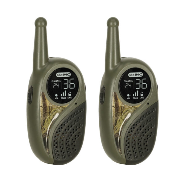 Walkie Talkie krotkofalowka zestaw z centrala dla dzieci khaki