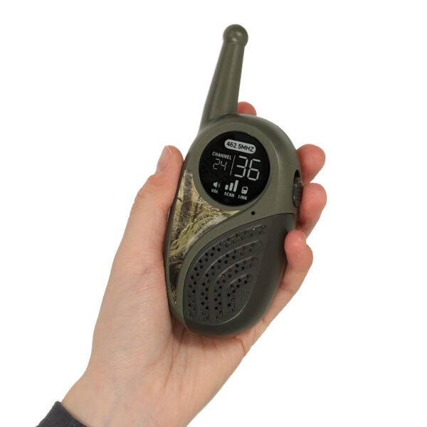 Walkie Talkie krotkofalowka zestaw z centrala dla dzieci khaki