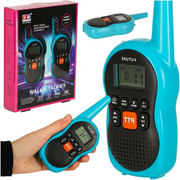 Walkie Talkie krotkofalowki dla dzieci zasieg 3km zestaw 2 szt Walkie Talkie krotkofalowki dla dzieci zasieg 3km zestaw 2 szt