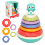 Wanka wstanka zabawka sensoryczna Bibi inn niebieska