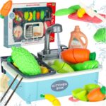 Warzywa do krojenia na rzep zlewozmywak dla dzieci z akcesoriami