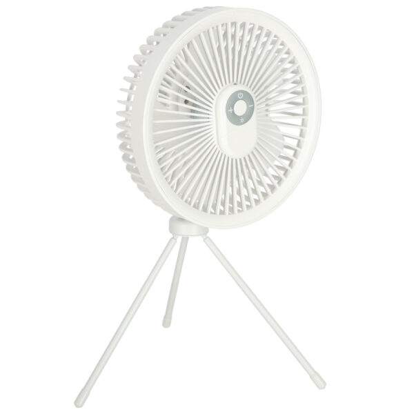 Wentylator wiatrak biurkowy stojacy 34 cm bialy Wentylator wiatrak biurkowy stojacy 34 cm bialy