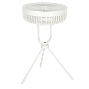 Wentylator wiatrak biurkowy stojacy 34 cm bialy